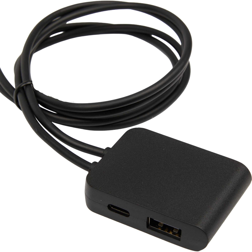 5-in-1 Charging Cable Set with USB Hub - Black - Detail 4