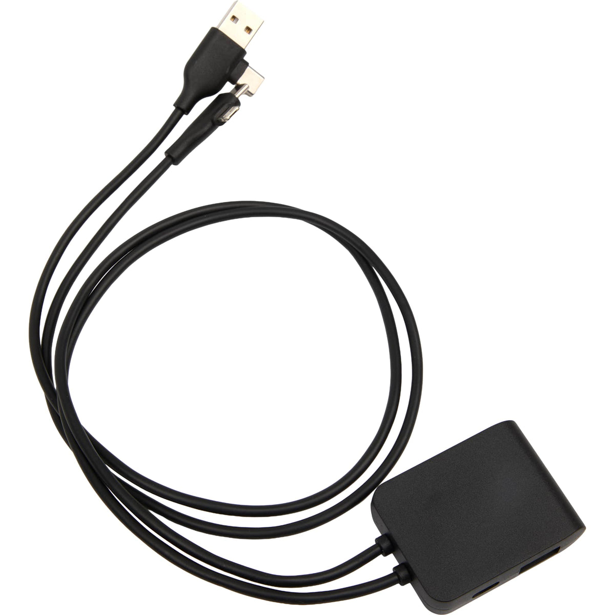 5-in-1 Charging Cable Set with USB Hub - Black - Detail 6
