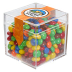Acrylic Cube Filled with Candy