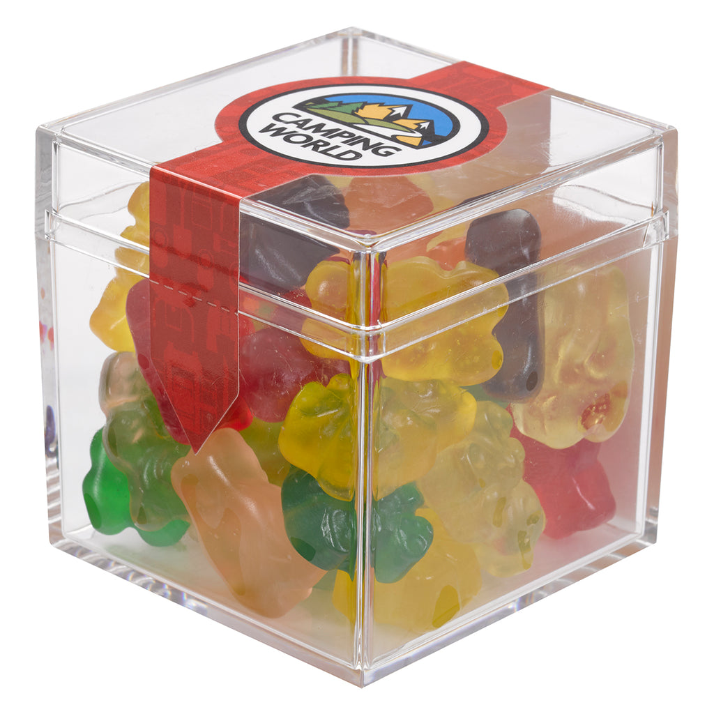 Acrylic Cube Filled with Candy - ASSORTED