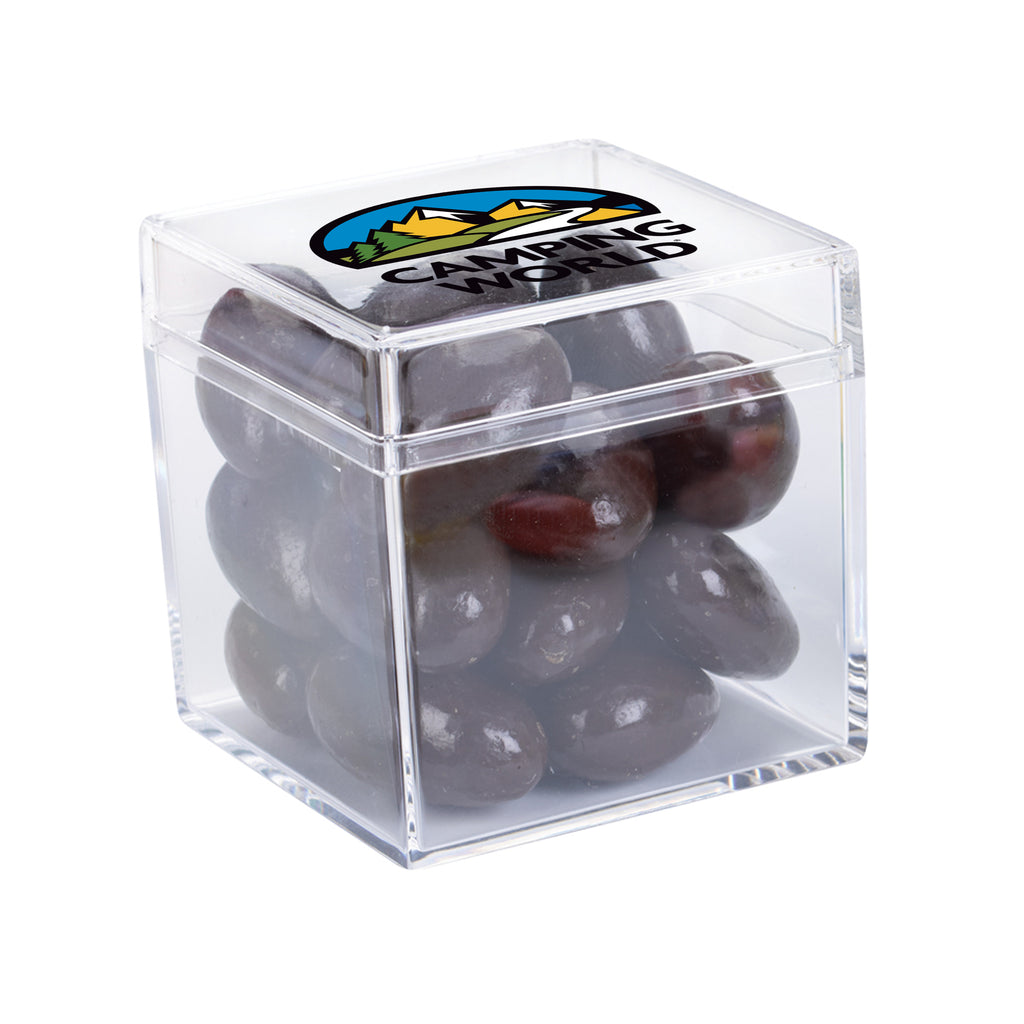 Acrylic Cube Filled with Candy - Cube Shaped Acrylic Container With Candy