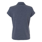 Adidas Women's Blended Polo Full Color - Collegiate Navy Melange - Back