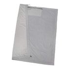 Adventure Blanket, Poncho and Sleeping Bag, 3 in 1 Embroidery - Gray - Front 2