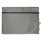 Adventure Blanket, Poncho and Sleeping Bag, 3 in 1 Embroidery - Gray - Front 3