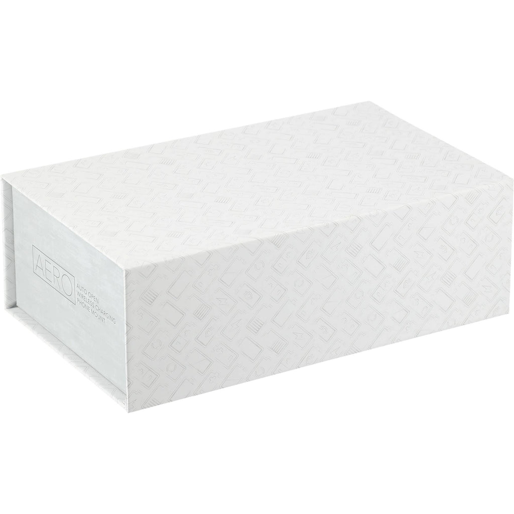 Aero Car Vent Phone Mount with 15W Wireless Charging - Black - Right Angle 2