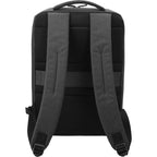 Aft Recycled Computer Backpack, Fits 15.6 Inch Laptops Transfer - Charcoal - Back