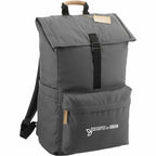Aft Recycled Rucksack for 15 Inch Laptops Transfer - Charcoal - Right Angle