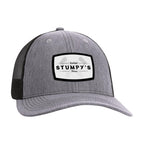 Ahead Brant Linen and Mesh Cap Embroidery - Carbon/Black - View 1