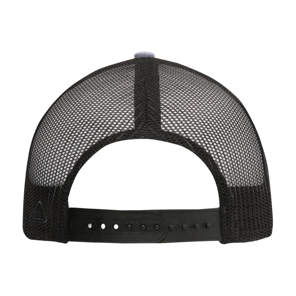 Ahead Brant Linen and Mesh Cap Embroidery - Carbon/Black - View 5