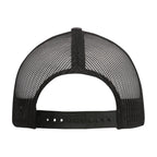 Ahead Brant Linen and Mesh Cap Embroidery - Charcoal Linen/Black - View 5