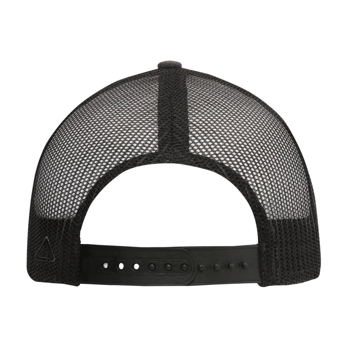 Ahead Brant Linen and Mesh Cap Embroidery - Charcoal Linen/Black - View 5