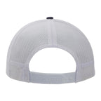 Ahead Brant Linen and Mesh Cap Embroidery - Navy Linen/White - View 5