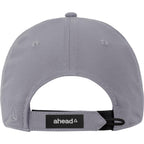 Ahead Frio Stretch Performance Cap, Unstructured Embroidery - Light Grey - View 5