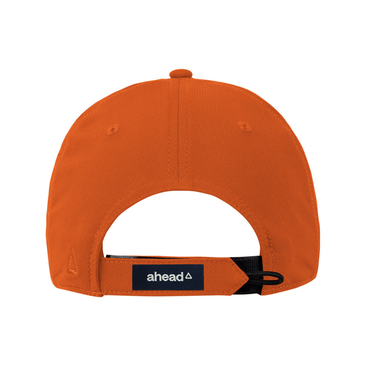 Ahead Frio Stretch Performance Cap, Unstructured Embroidery - Texas Orange - View 5