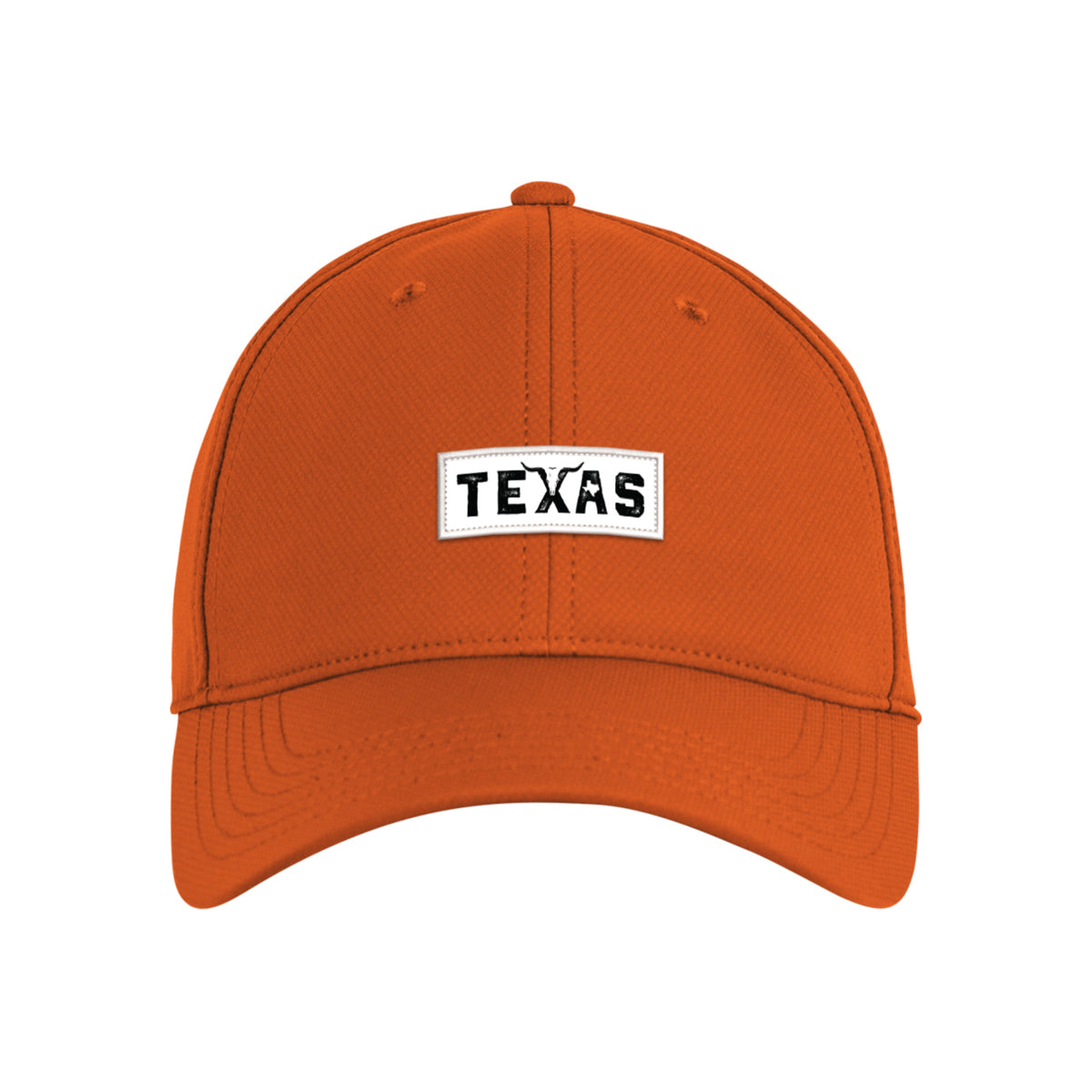 Ahead Frio Stretch Performance Cap, Unstructured Transfer - Texas Orange - View 2