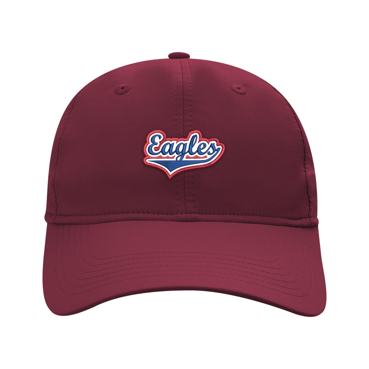 Ahead Frio Stretch Performance Cap, Unstructured Transfer - University Bordeaux Red - View 2
