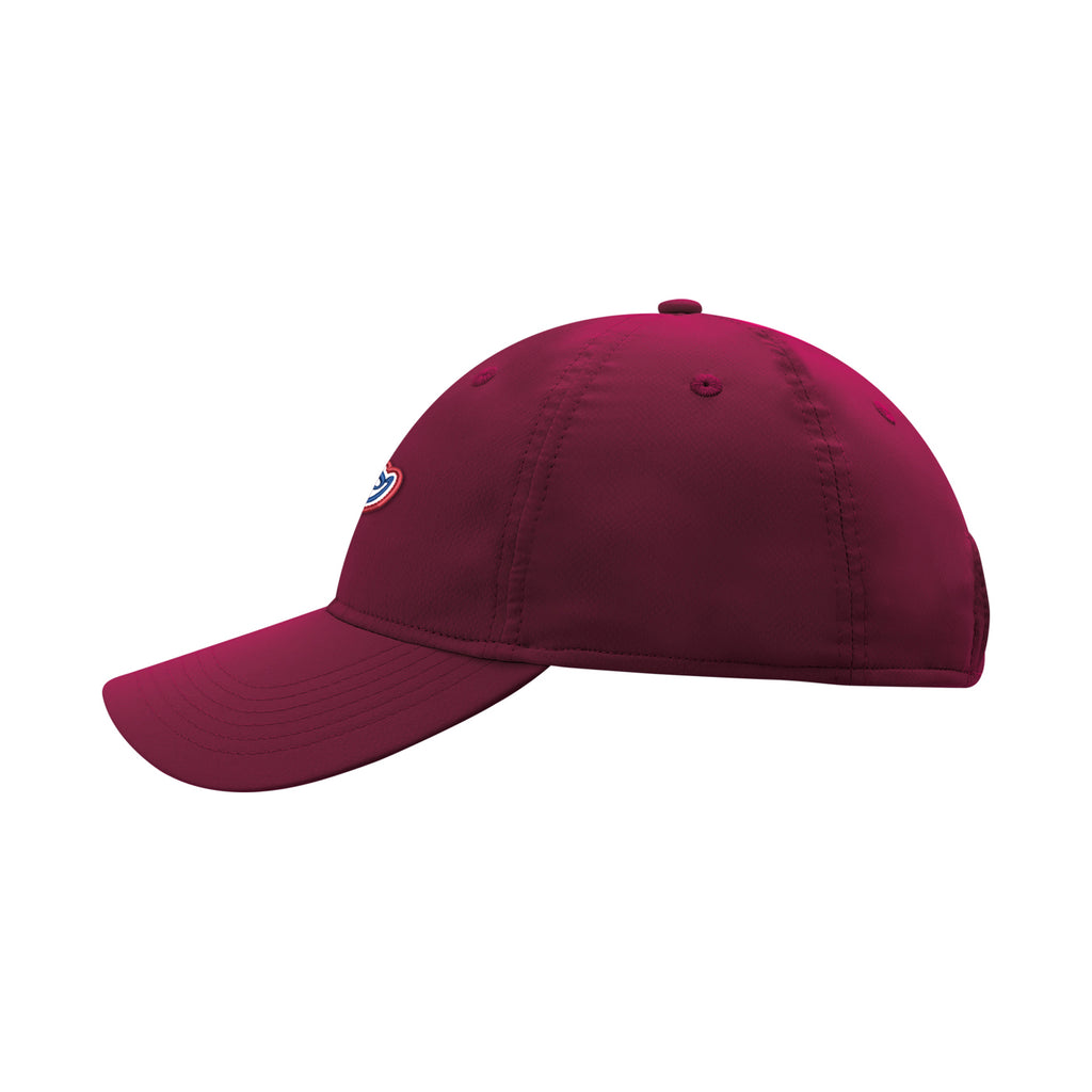 Ahead Frio Stretch Performance Cap, Unstructured Transfer - University Bordeaux Red - View 3
