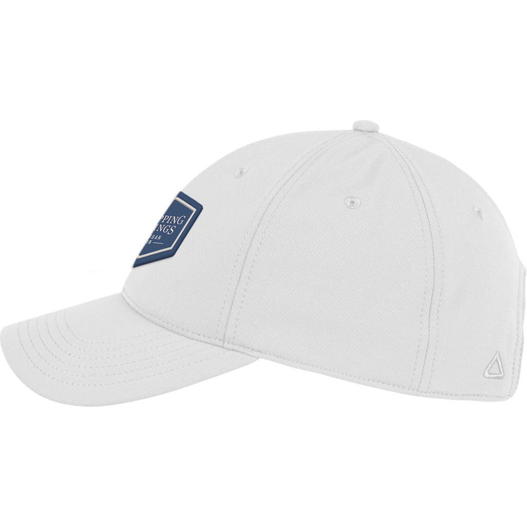 Ahead Frio Stretch Performance Cap, Unstructured Transfer - White - View 3