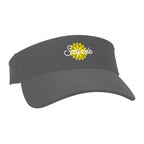 Ahead Scuba Visor in Recycled Tech Fabric Embroidery - Grey - View 1