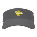 Ahead Scuba Visor in Recycled Tech Fabric Embroidery - Grey - View 4