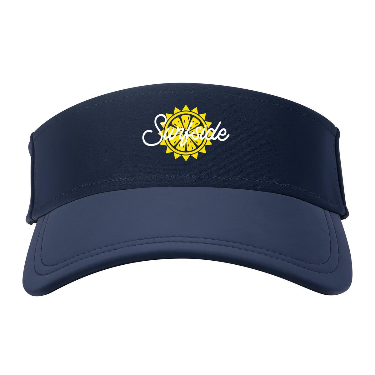 Ahead Scuba Visor in Recycled Tech Fabric Embroidery - Navy - View 10