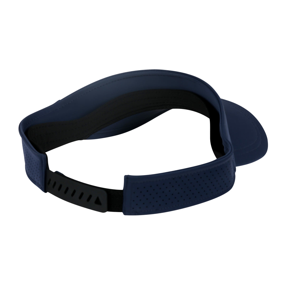 Ahead Scuba Visor in Recycled Tech Fabric Embroidery - Navy - View 4