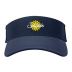 Ahead Scuba Visor in Recycled Tech Fabric Embroidery - Navy - View 9