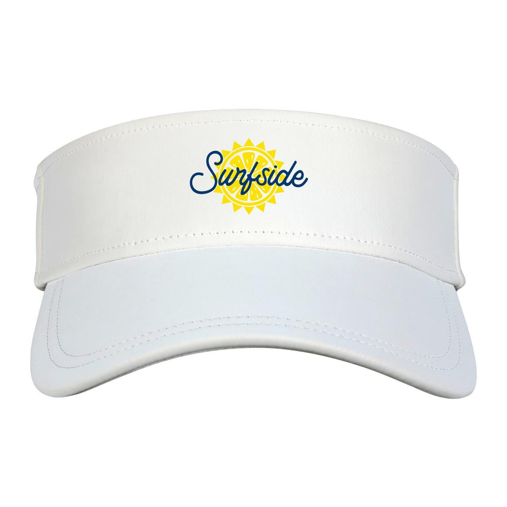 Ahead Scuba Visor in Recycled Tech Fabric Embroidery - White - View 10