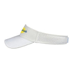 Ahead Scuba Visor in Recycled Tech Fabric Embroidery - White - View 5