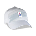 Ahead Splash Pattern Performance Cap Embroidery - White Grey - Splash - View 1