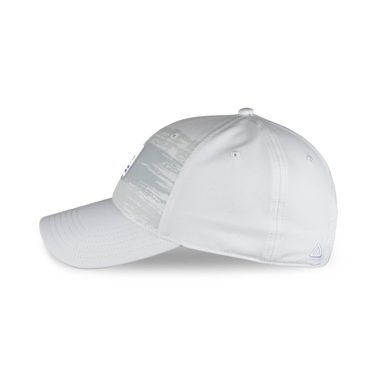 Ahead Splash Pattern Performance Cap Embroidery - White Grey - Splash - View 3