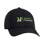 Ahead Stratus Stretch Performance Cap, Structured Embroidery - Black - View 1