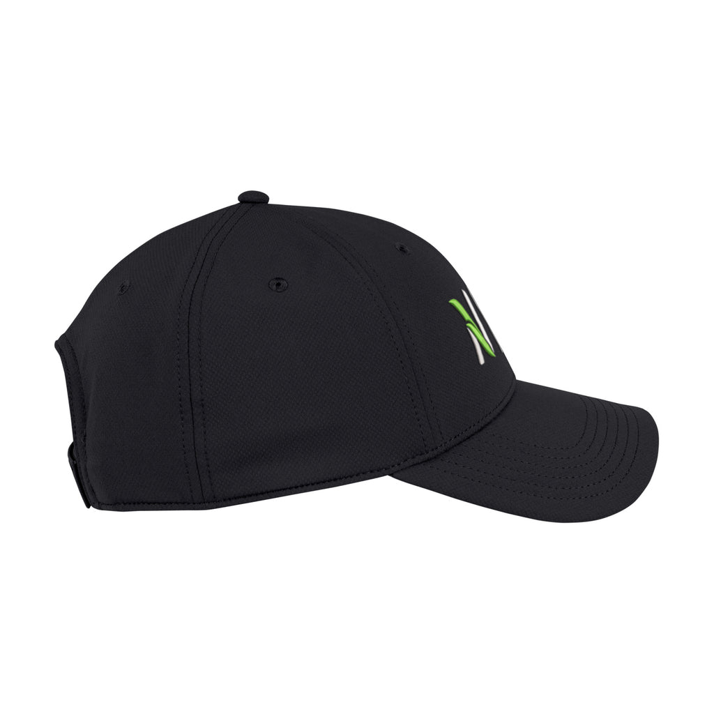 Ahead Stratus Stretch Performance Cap, Structured Embroidery - Black - View 2
