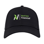 Ahead Stratus Stretch Performance Cap, Structured Embroidery - Black - View 4