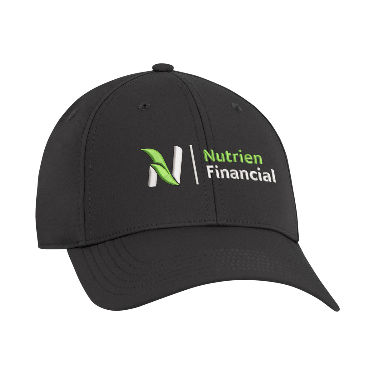 Ahead Stratus Stretch Performance Cap, Structured Embroidery - Graphite - View 1