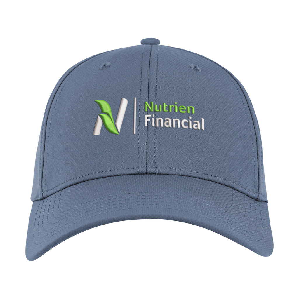 Ahead Stratus Stretch Performance Cap, Structured Embroidery - Slate Blue - View 4