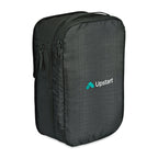 Alba Recycled Compression Packing Cube, Medium Embroidery - Black Sand - View 4