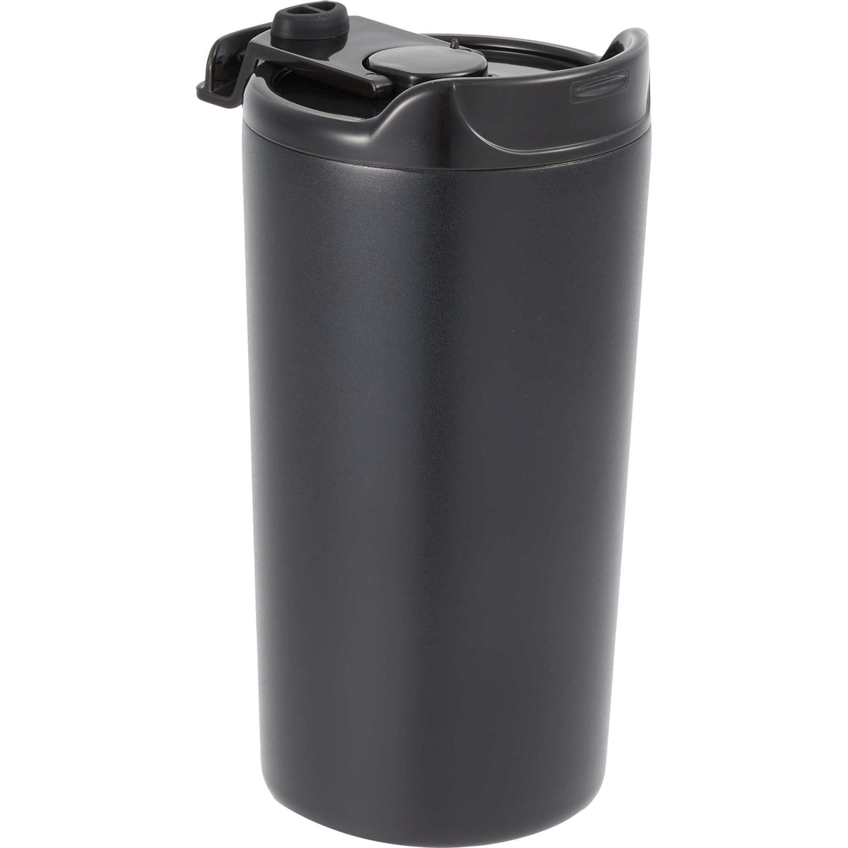 Alivia Color-Drenched Insulated Tumbler, 16 oz Full Color - Black - Right Angle