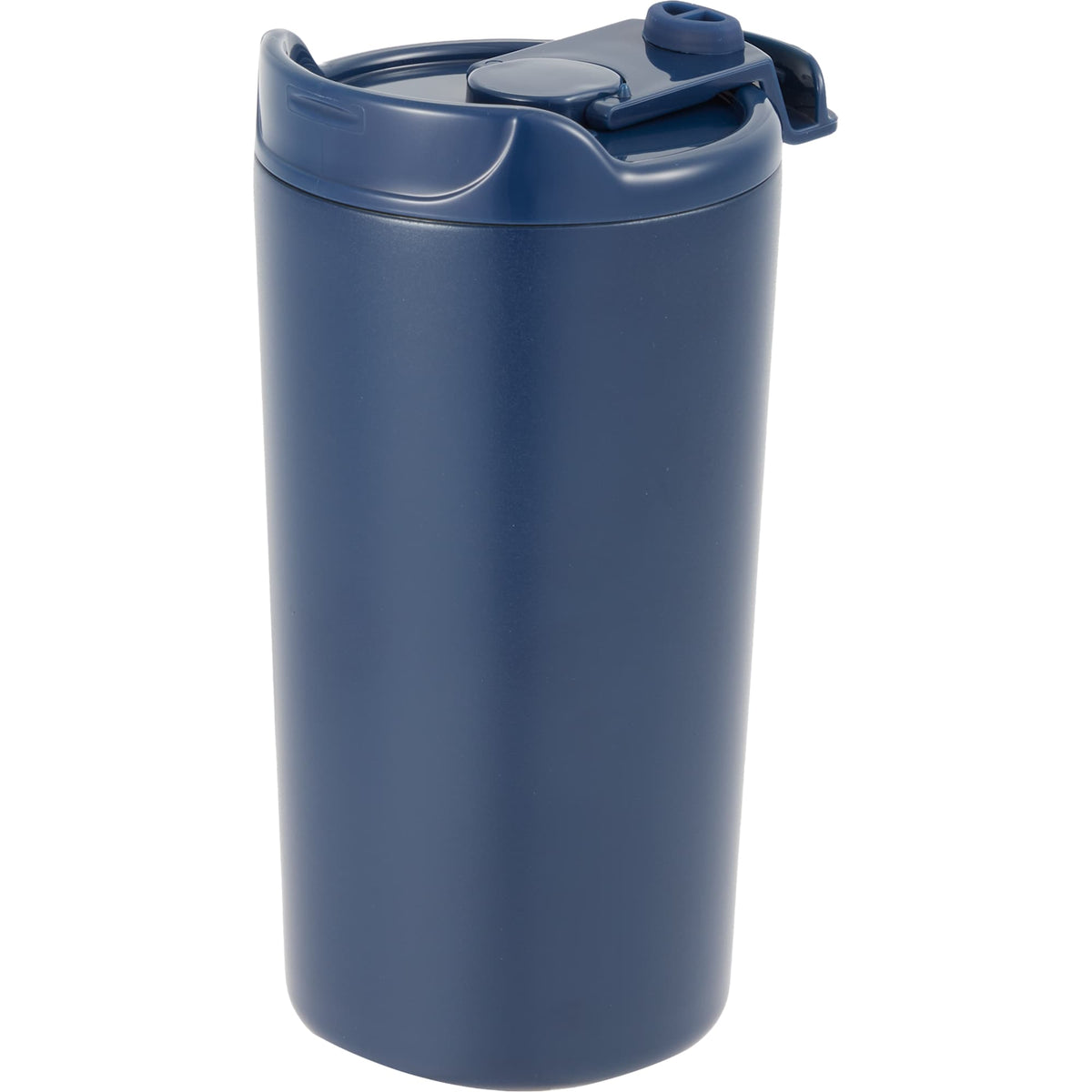 Alivia Color-Drenched Insulated Tumbler, 16 oz Full Color - Navy - Left Angle