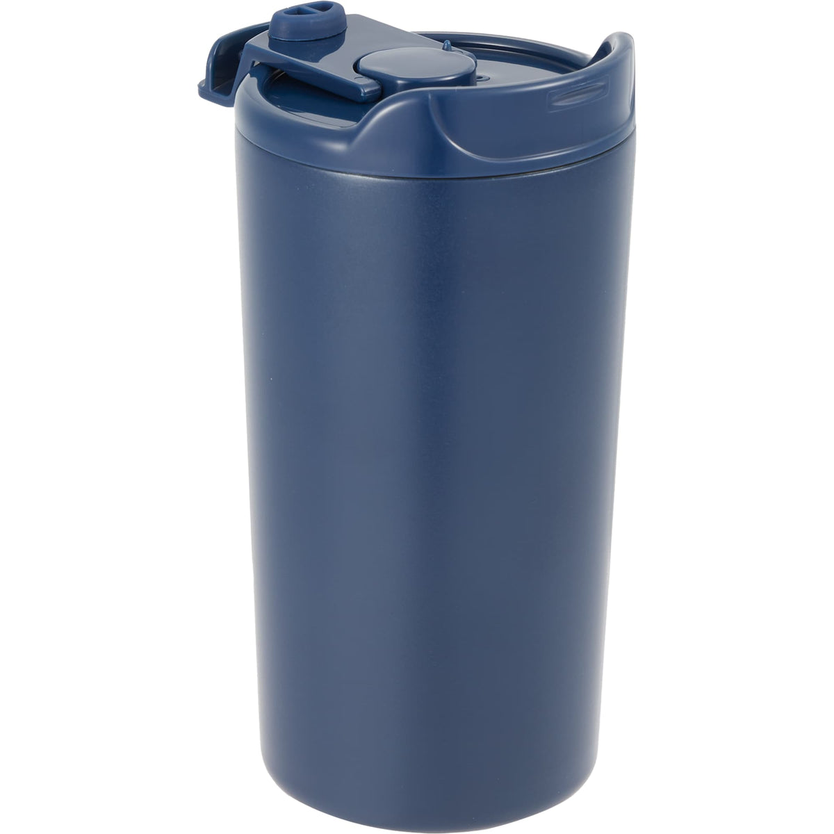 Alivia Color-Drenched Insulated Tumbler, 16 oz Full Color - Navy - Right Angle