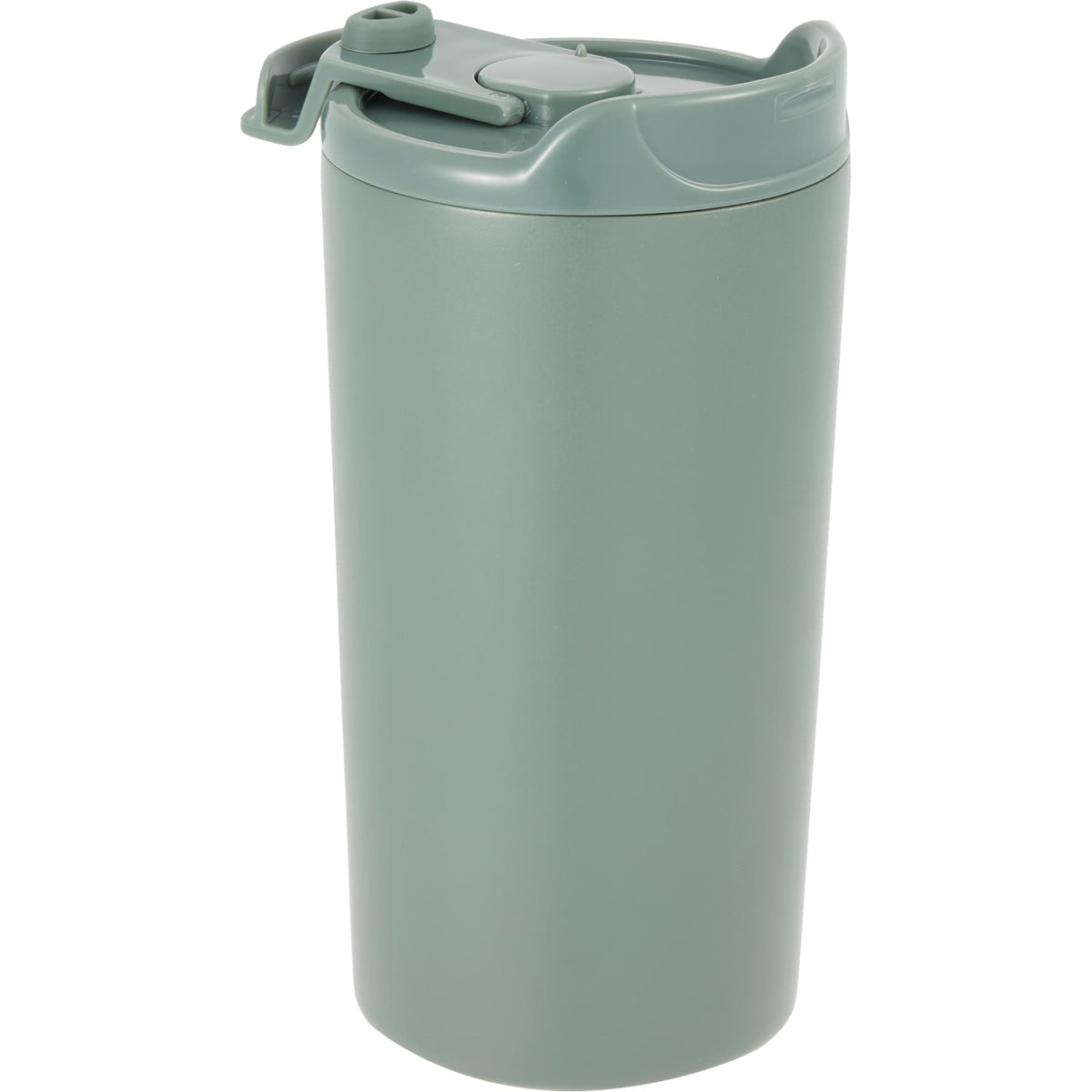 Alivia Color-Drenched Insulated Tumbler, 16 oz Full Color - Sage - Right Angle