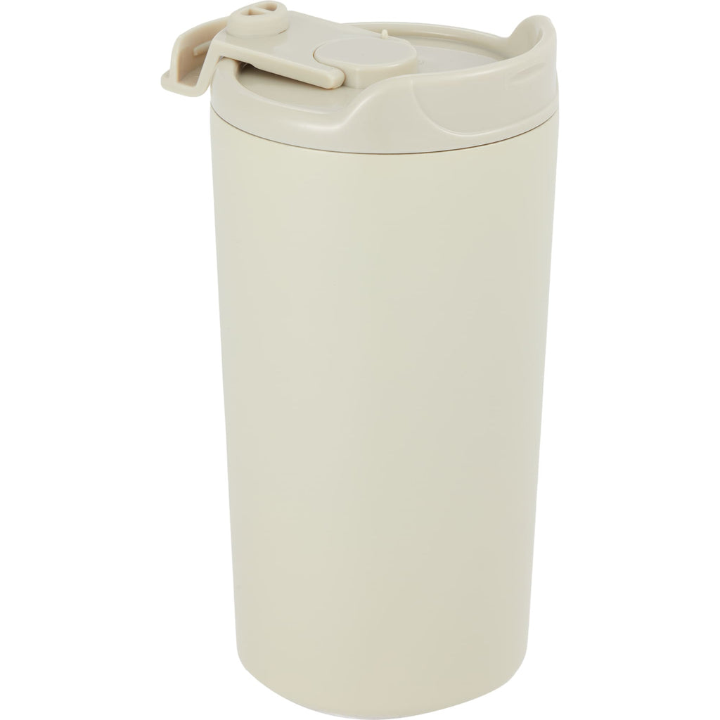 Alivia Color-Drenched Insulated Tumbler, 16 oz Full Color - Tan - Right Angle