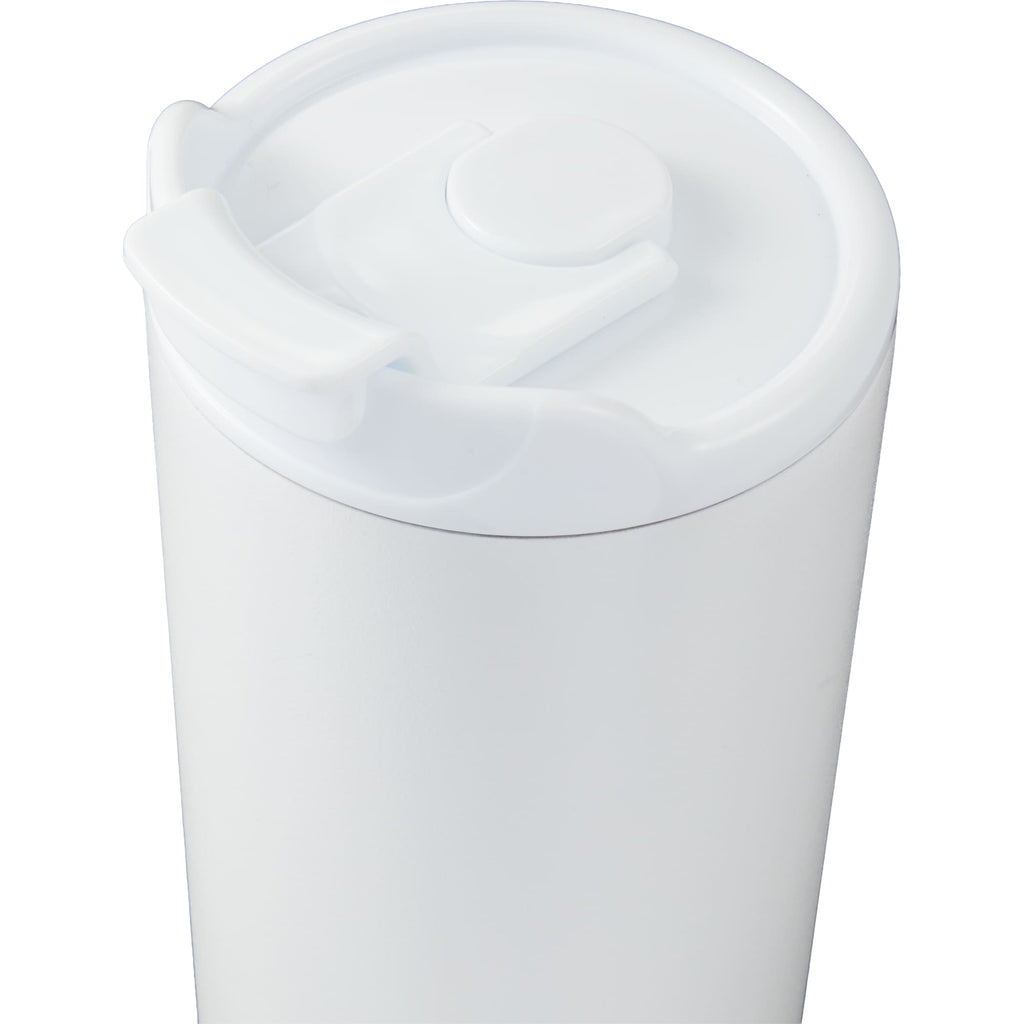 Alivia Color-Drenched Insulated Tumbler, 16 oz Full Color - White - Detail 3