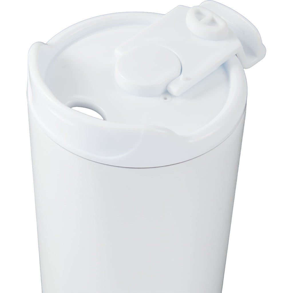 Alivia Color-Drenched Insulated Tumbler, 16 oz Full Color - White - Detail 4