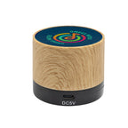 Allegro Wireless Speaker with Wood Grain Finish - Full Color