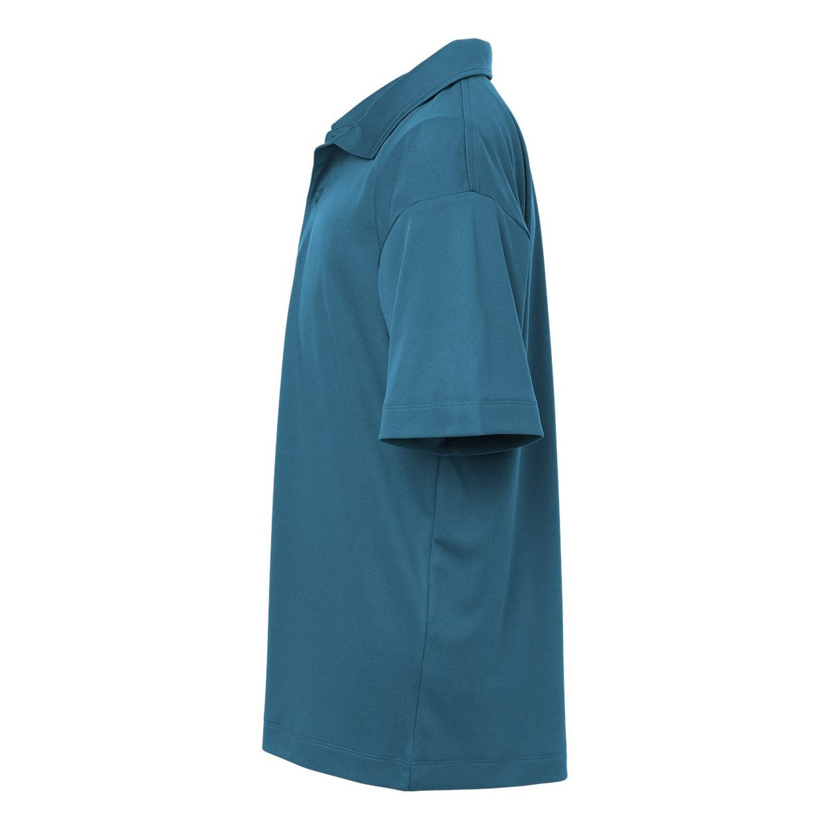AllPro Youth Pro-Lock Performance Polo Full Color - Pacific Blue - Direct Side