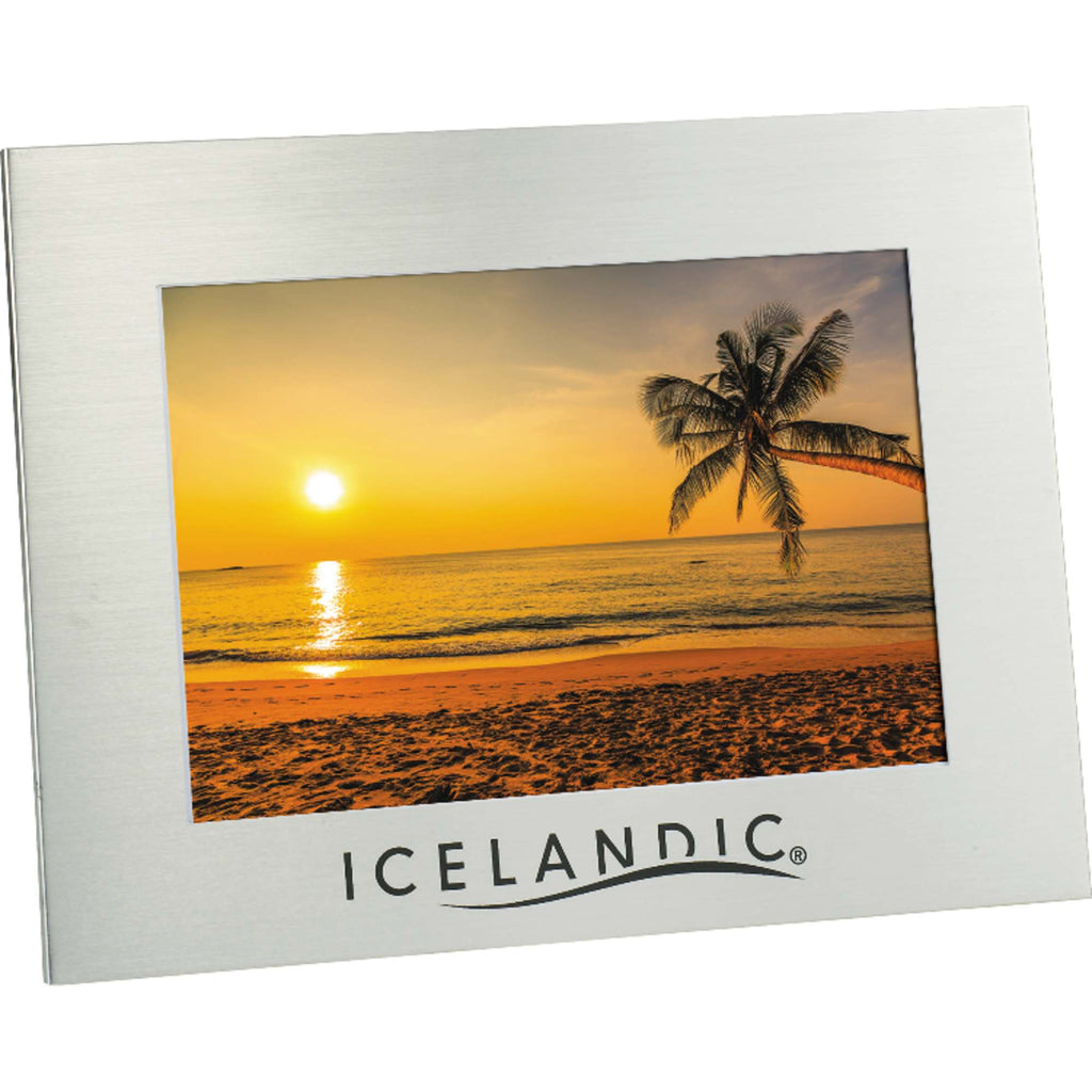 Aluminum Photo Frame, 5 x 7 Inches - Silver - Front