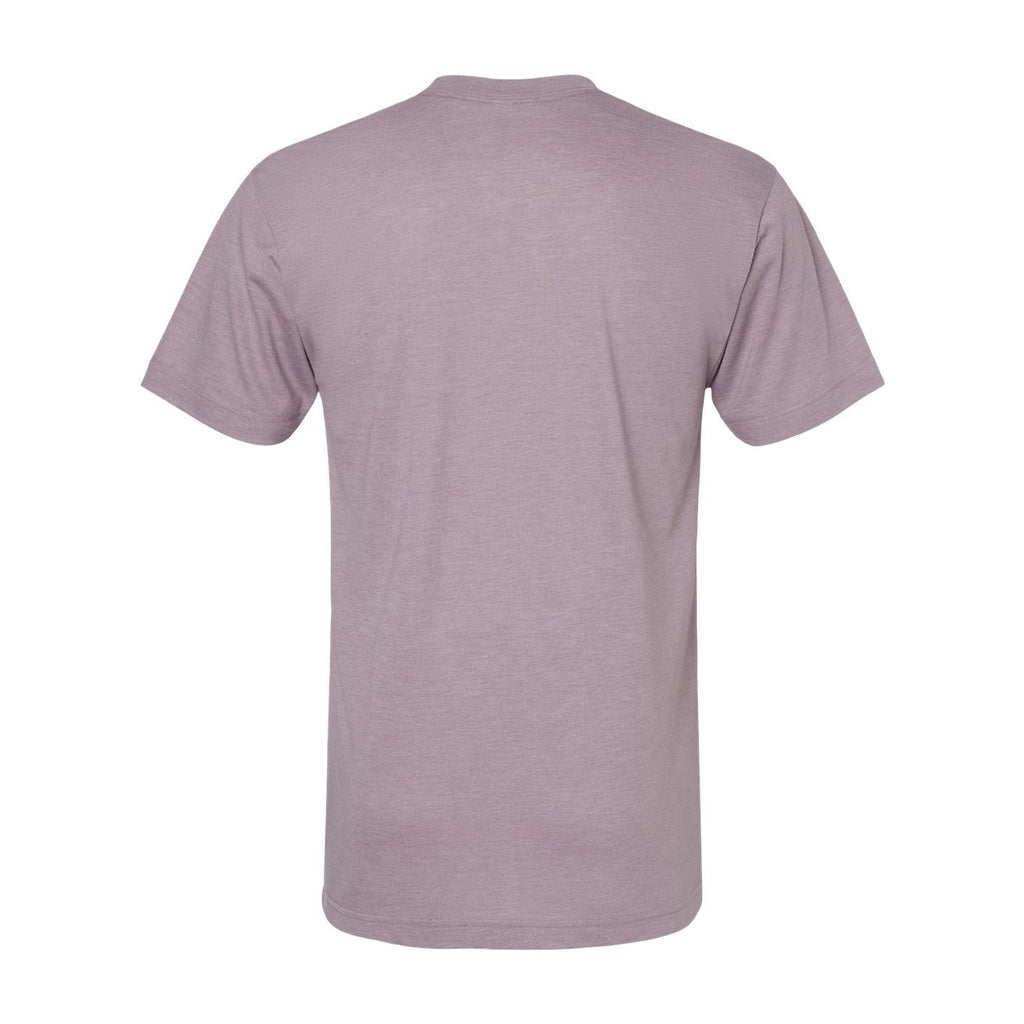 American Apparel Unisex Triblend Track Tee Full Color - Tri-Storm - Back