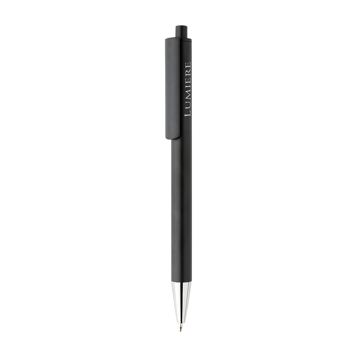 Amisk Pen in Recycled Aluminum - Black - View 1