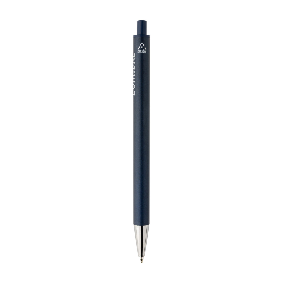 Amisk Pen in Recycled Aluminum - Blue - View 2